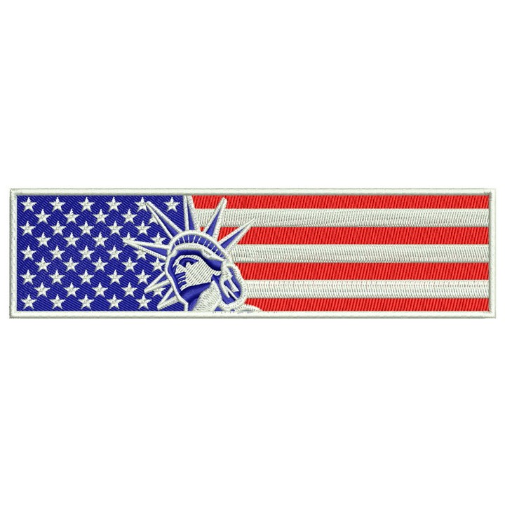 USA flag 2 embroidery design - Embroidery Design