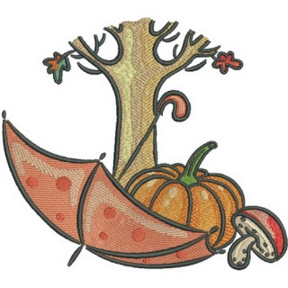 Autumn 3 embroidery design - Embroidery Design