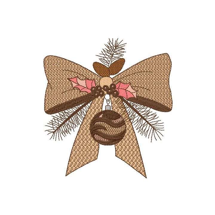 Christmas Decoration 4 embroidery design - Embroidery Design