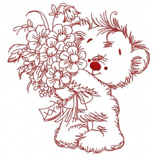 Bouquet for you 4 embroidery design - Embroidery Design