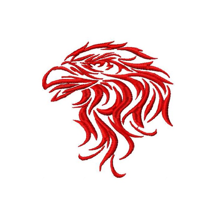 Tribal eagle 5 embroidery design - Embroidery Design