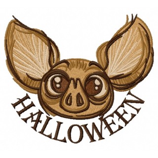 Halloween bat 3 embroidery design - Embroidery Design