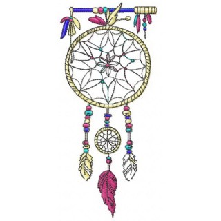 Dreamcatcher 4 embroidery design - Embroidery Design