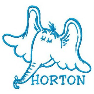 Horton's muzzle embroidery design - Embroidery Design