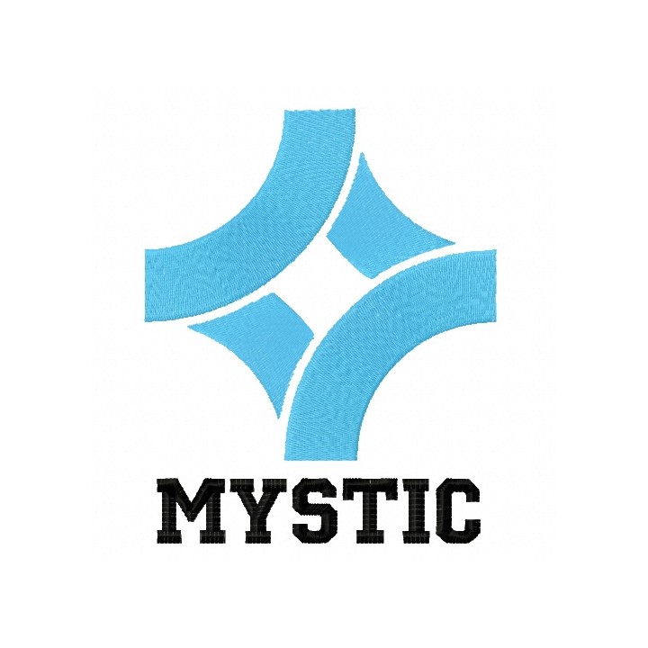 Team Mystic logo embroidery design - Embroidery Design