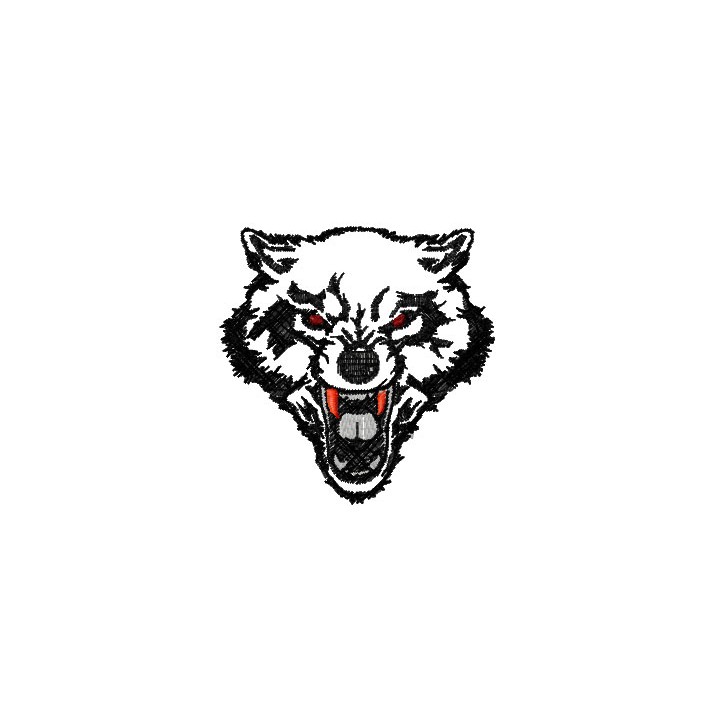 Wolf 2 embroidery design - Embroidery Design