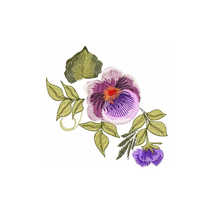 Flower 36 embroidery design - Embroidery Design