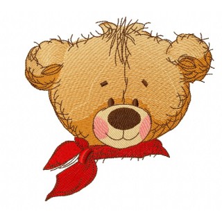 Teddy bear goes to school 3 embroidery design - Embroidery Design