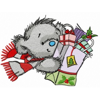 Shopping before Christmas 3 embroidery design - Embroidery Design