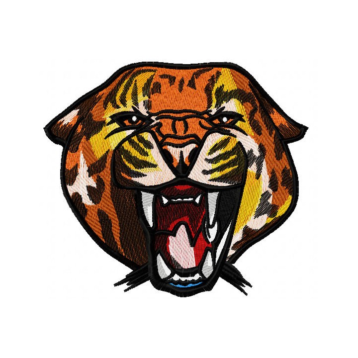 Wild cheetah 6 embroidery design - Embroidery Design