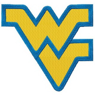 West Virginia Mountaineers logo embroidery design - Embroidery Design