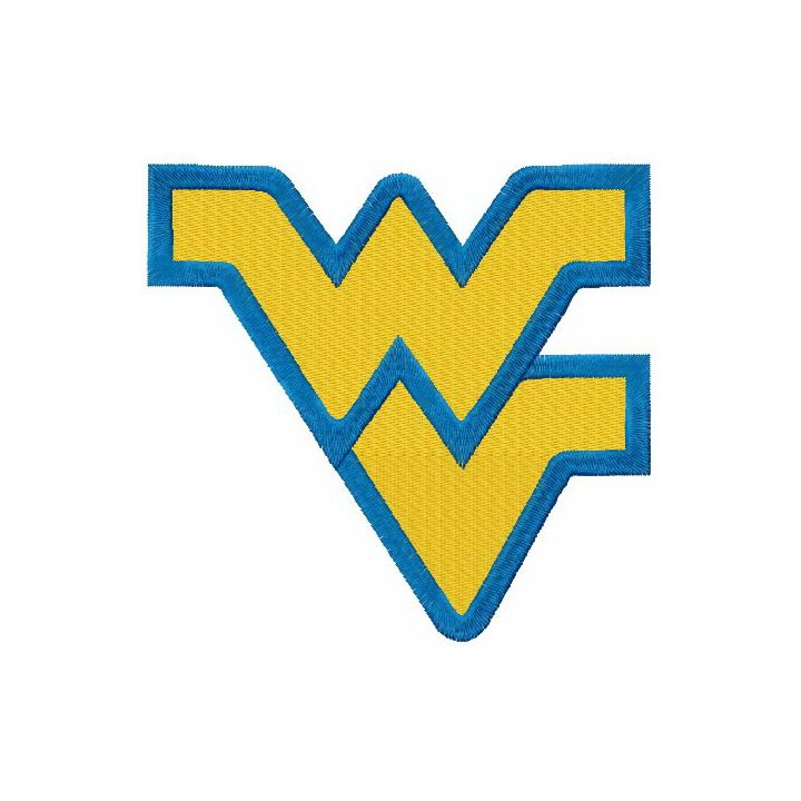 West Virginia Mountaineers logo embroidery design - Embroidery Design