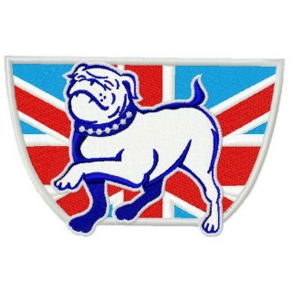 British bulldog 2 embroidery design - Embroidery Design