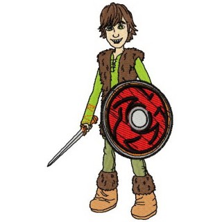 Hiccup Horrendous Haddock III embroidery design - Embroidery Design