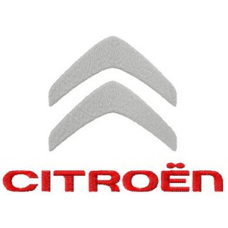 Citroen logo embroidery design - Embroidery Design