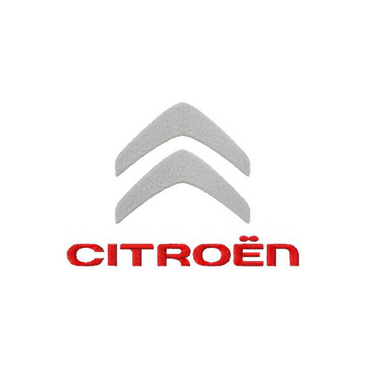 Citroen logo embroidery design - Embroidery Design