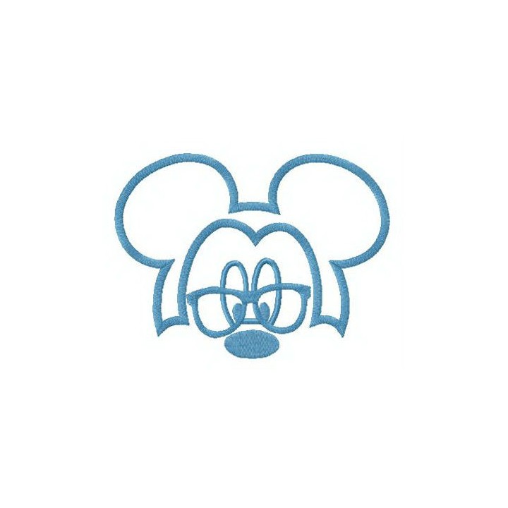 Old Mickey embroidery design - Embroidery Design