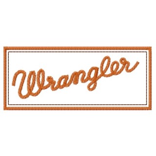 Wrangler embroidery design - Embroidery Design