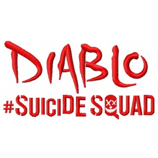 Suicide Squad Diablo 3 embroidery design - Embroidery Design