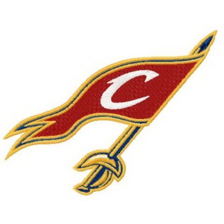 Cleveland Cavaliers logo 4 embroidery design - Embroidery Design