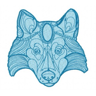 Clever dog 3 embroidery design - Embroidery Design