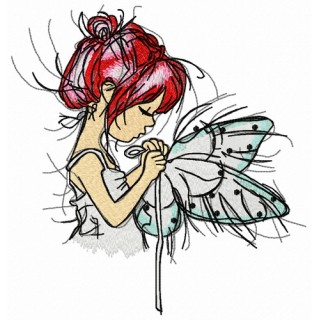 Problem with wings embroidery design - Embroidery Design