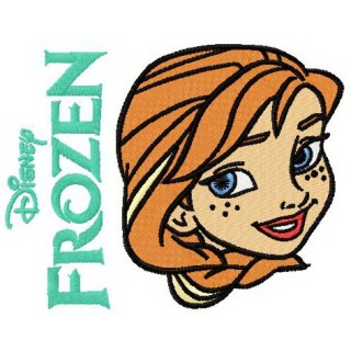Charming Anna embroidery design - Embroidery Design