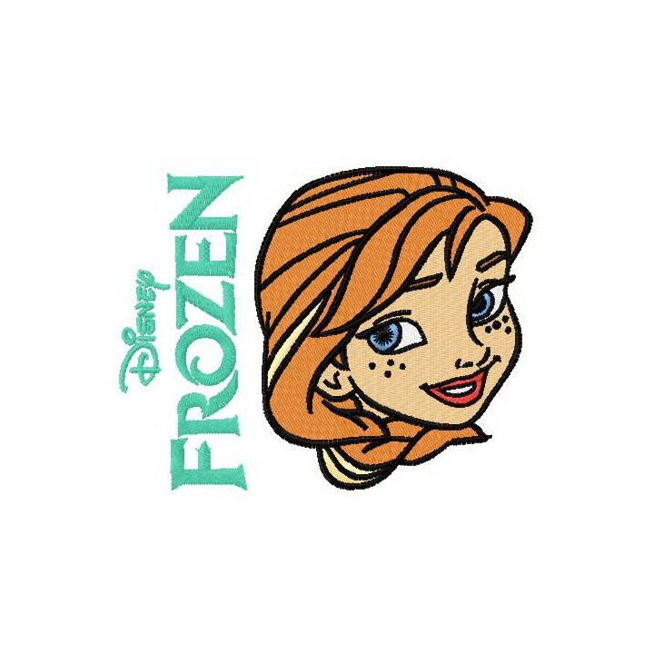 Charming Anna embroidery design - Embroidery Design