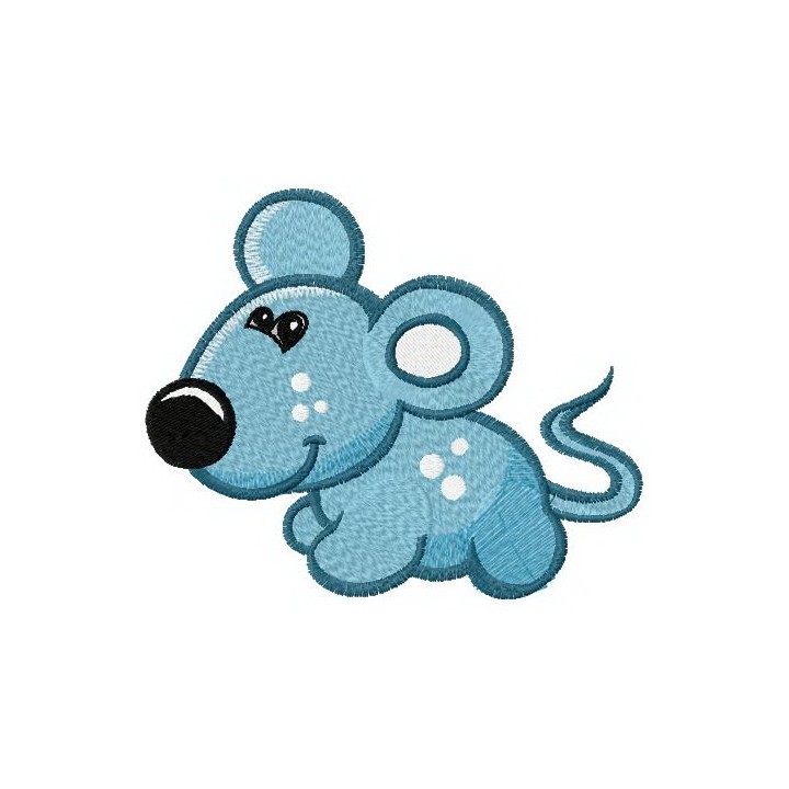 Tiny mouse embroidery design - Embroidery Design
