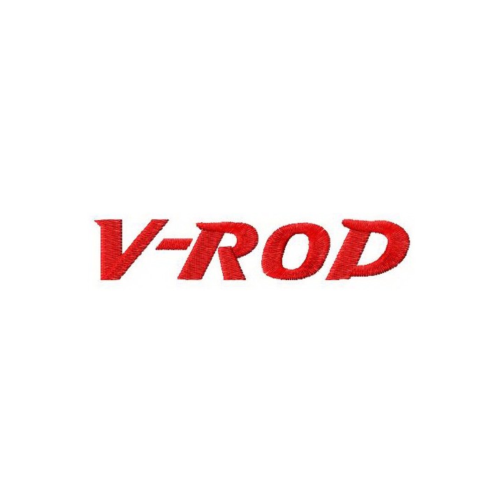 V-ROD logo embroidery design - Embroidery Design