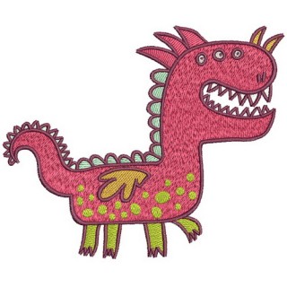 Toothy Mike embroidery design - Embroidery Design