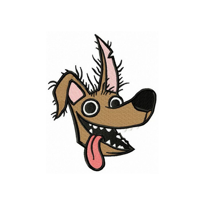 Dante's muzzle embroidery design - Embroidery Design