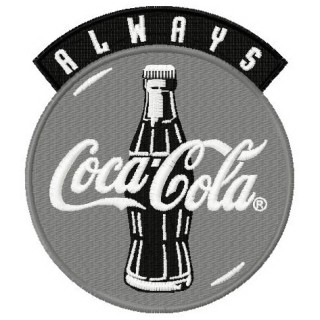 Always Coca Cola embroidery design - Embroidery Design
