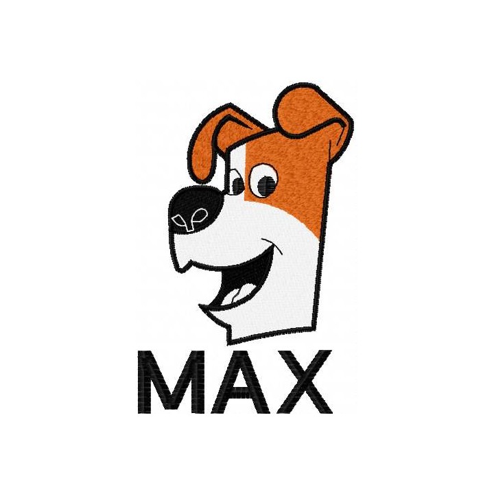 Max 6 embroidery design - Embroidery Design