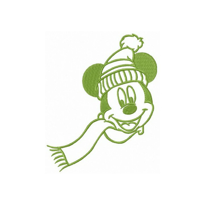 Windy autumn embroidery design - Embroidery Design