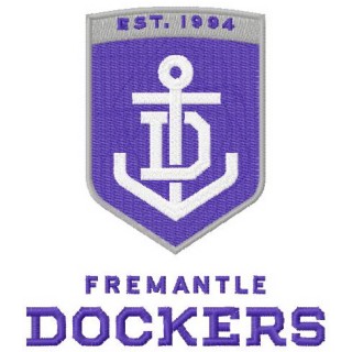 Fremantle Dockers logo embroidery design - Embroidery Design