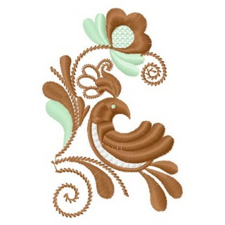 Flower pattern 11 embroidery design - Embroidery Design