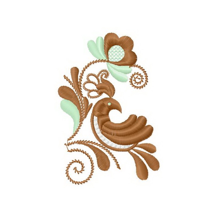 Flower pattern 11 embroidery design - Embroidery Design