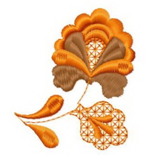 Flower pattern 8 embroidery design - Embroidery Design