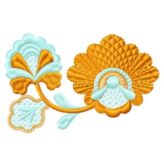Flower pattern 7 embroidery design - Embroidery Design