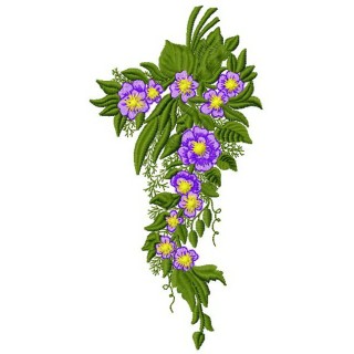 Rustic mood embroidery design - Embroidery Design