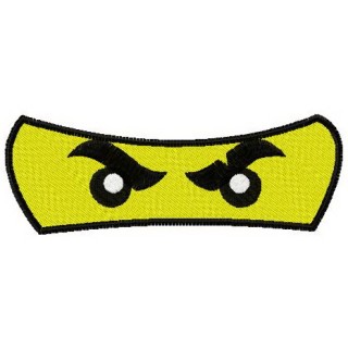 Mini figure's eyes embroidery design - Embroidery Design