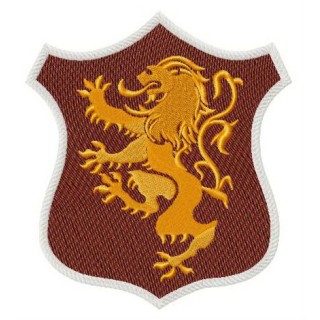 Lannister shield embroidery design - Embroidery Design