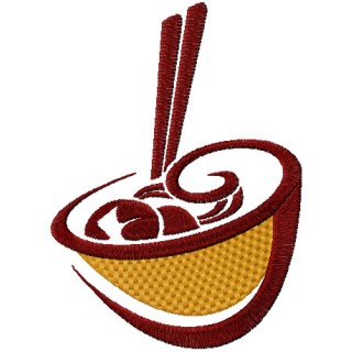 Hot wok  embroidery design - Embroidery Design