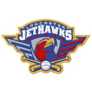 Lancaster Jethawks logo embroidery design - Embroidery Design