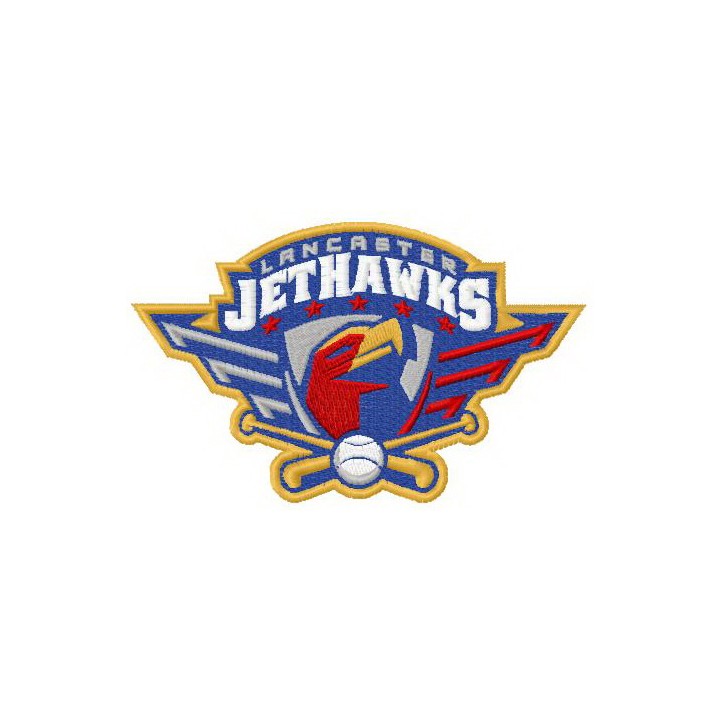 Lancaster Jethawks logo embroidery design - Embroidery Design