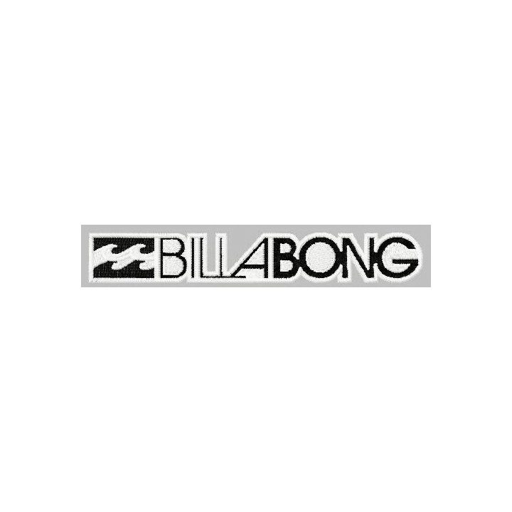 Billabong logo embroidery design - Embroidery Design