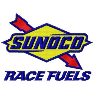 Sunoco logo embroidery design - Embroidery Design