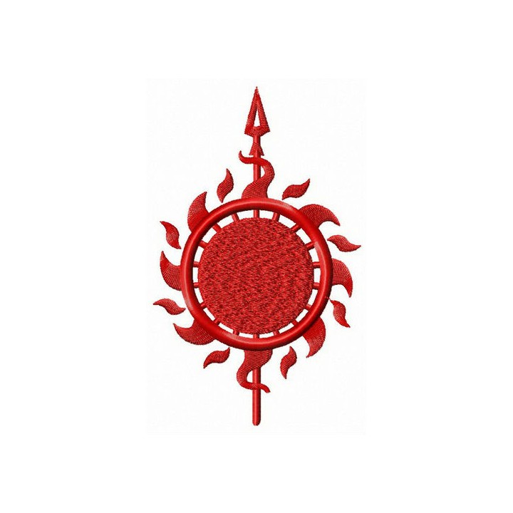 Martell mascot from Game of Thrones embroidery design - Embroidery Design