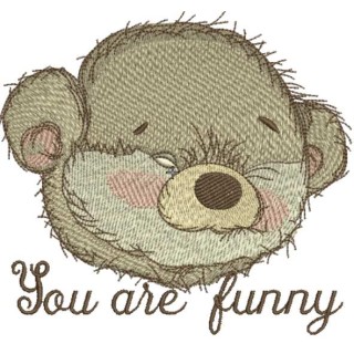 You are funny embroidery design - Embroidery Design
